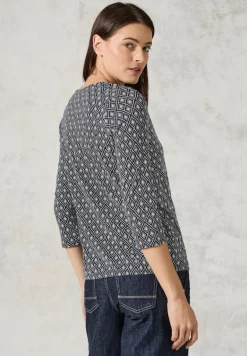 Shirt mit Cut Out deep charcoal grey