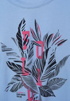 Shirt mit Fotoprint tranquil blue