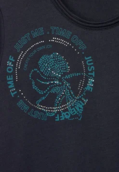 Shirt mit Frontprints night sky blue
