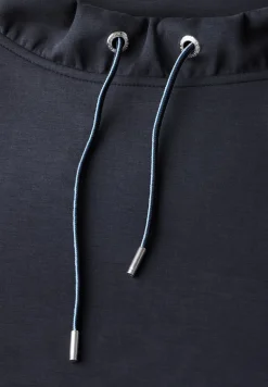 Shirt mit Funnelneck universal blue