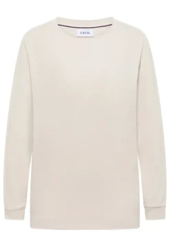 Shirt mit Gallonstreifen light greige