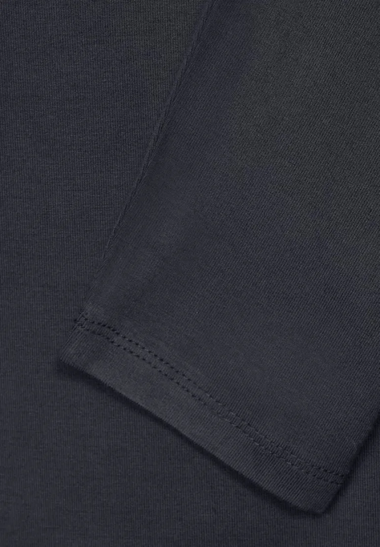 Shirt mit hohem Kragen night sky blue