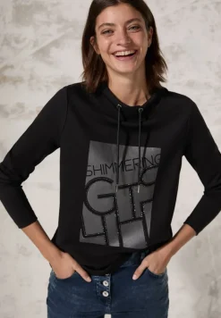 Shirt mit Print black
