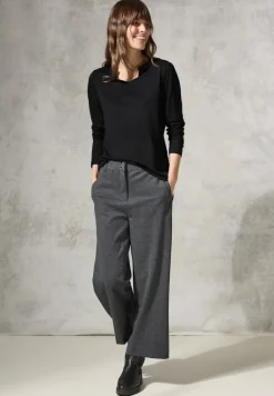 Shirt mit Schmucksteinchen black