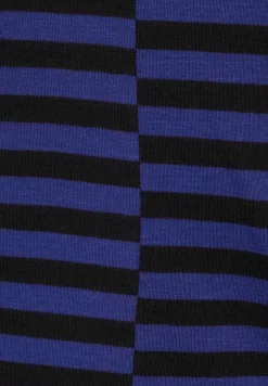 Shirt mit Streifen Muster cosmic blue
