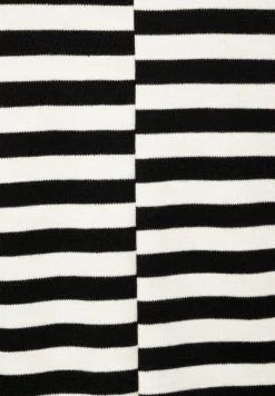 Shirt mit Streifen Muster dark vanilla white