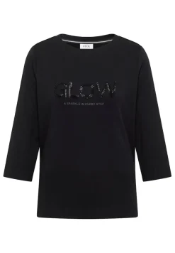 Shirt mit Wording black