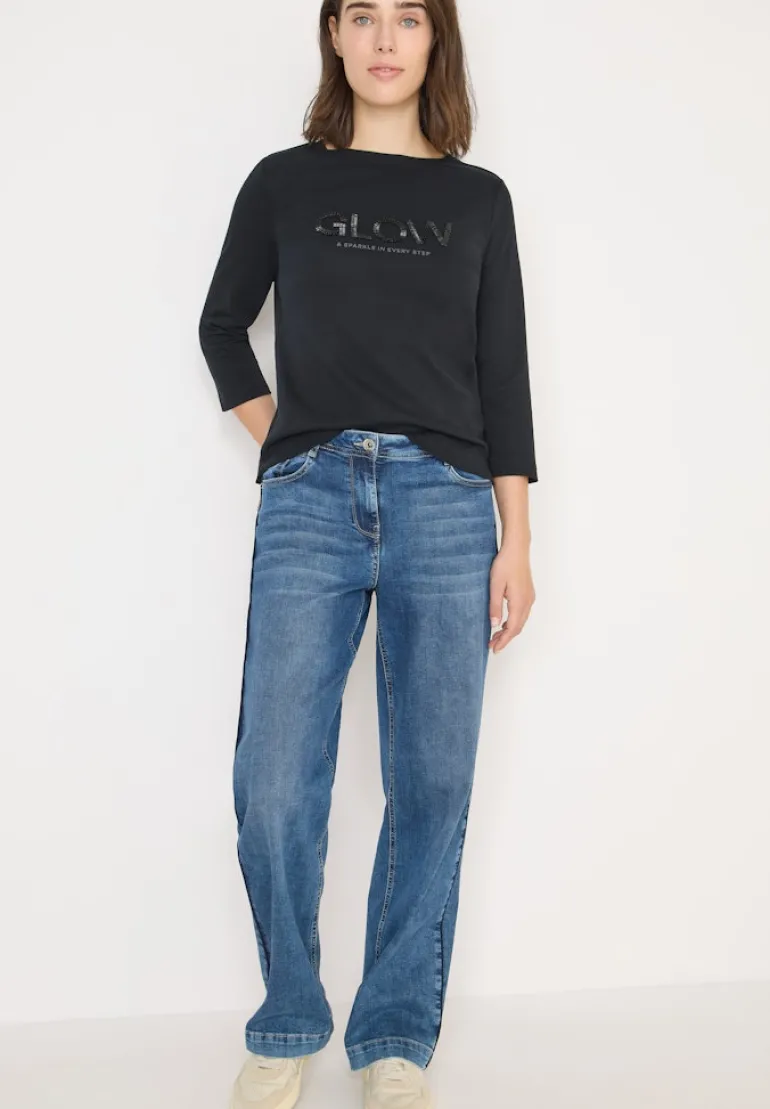 Shirt mit Wording black