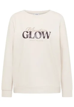 Shirt mit Wording light greige