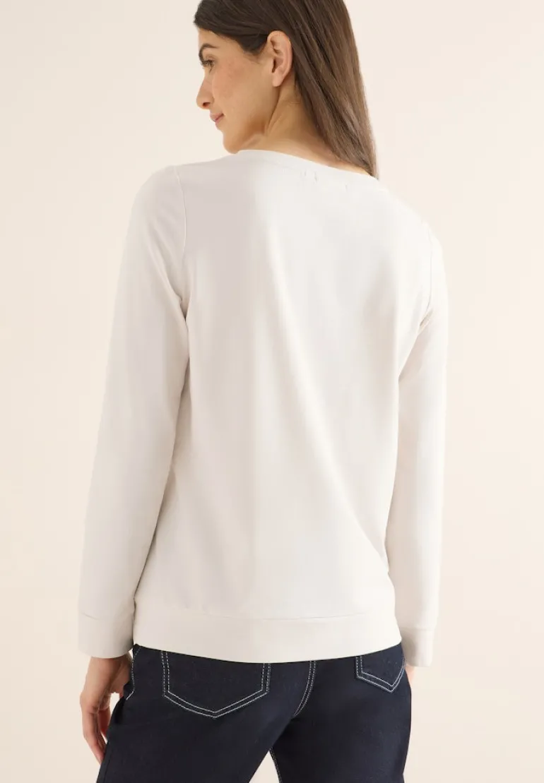 Shirt mit Wording light greige