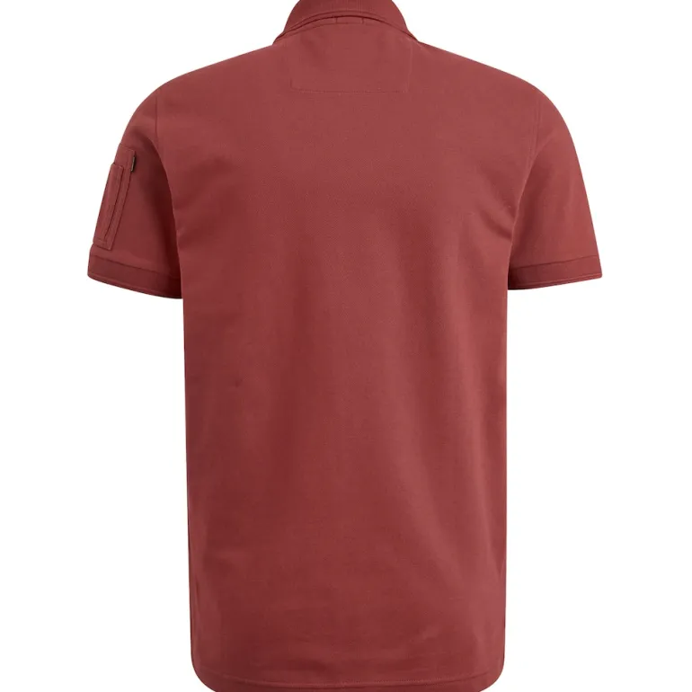 Short sleeve polo Trackway spiced apple