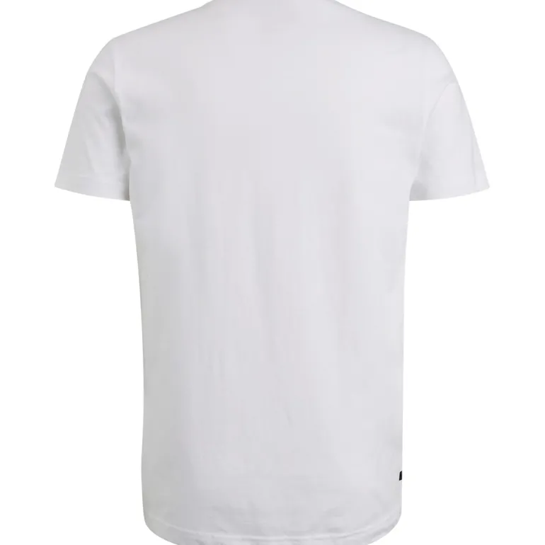 Short sleeve r-neck single jersey bright white