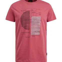 Short sleeve r-neck single jersey slate rose