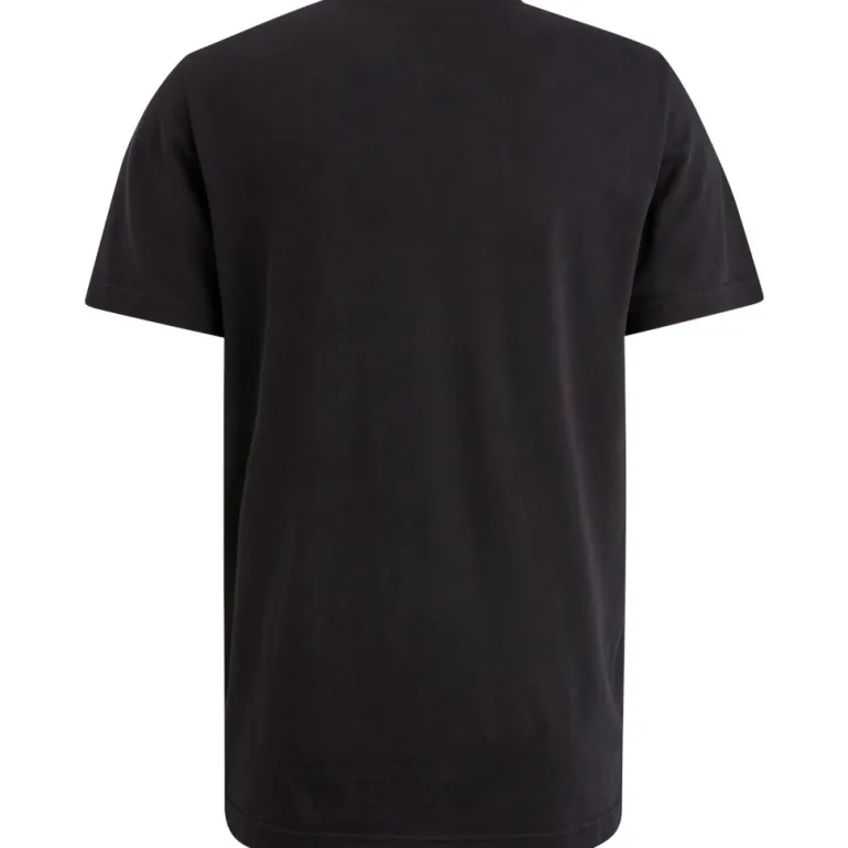 Short sleeve r-neck single jersey black onyx