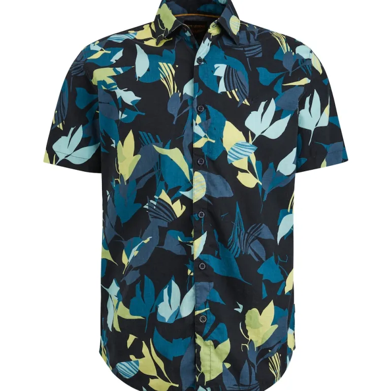 Short Sleeve Shirt Print Sid Ctn Slub salute