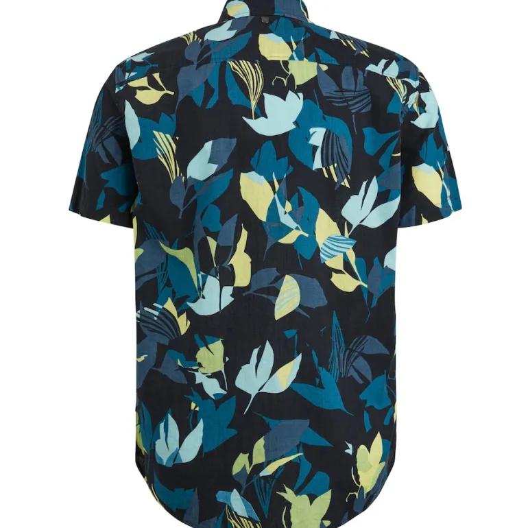 Short Sleeve Shirt Print Sid Ctn Slub salute