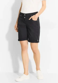Shorts mit Straight Legs lead-grey