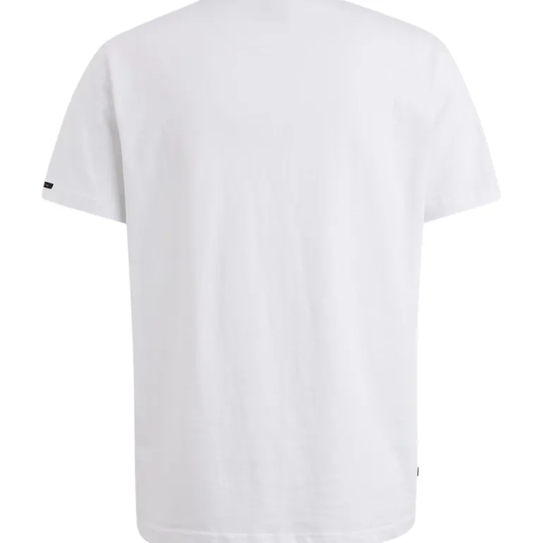 single jersey digital print bright white