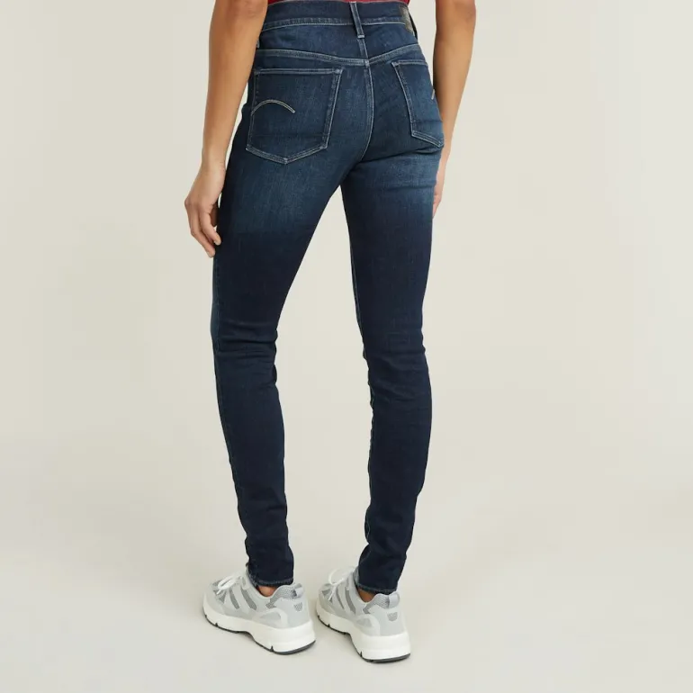 3301 Skinny Wmn dk aged