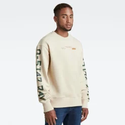 Sleeve graphics loose r sw dk talc