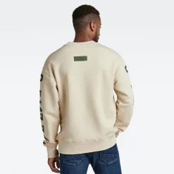 Sleeve graphics loose r sw dk talc