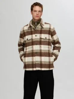 SLHARCHIVE OVERSHIRT NOOS elephant skin