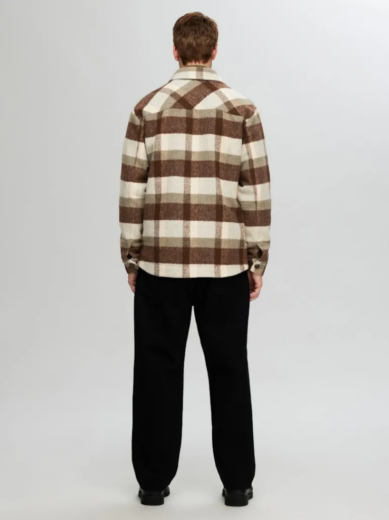 SLHARCHIVE OVERSHIRT NOOS elephant skin