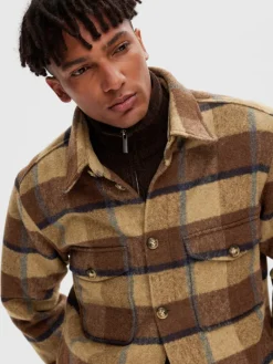SLHARCHIVE OVERSHIRT NOOS ermine