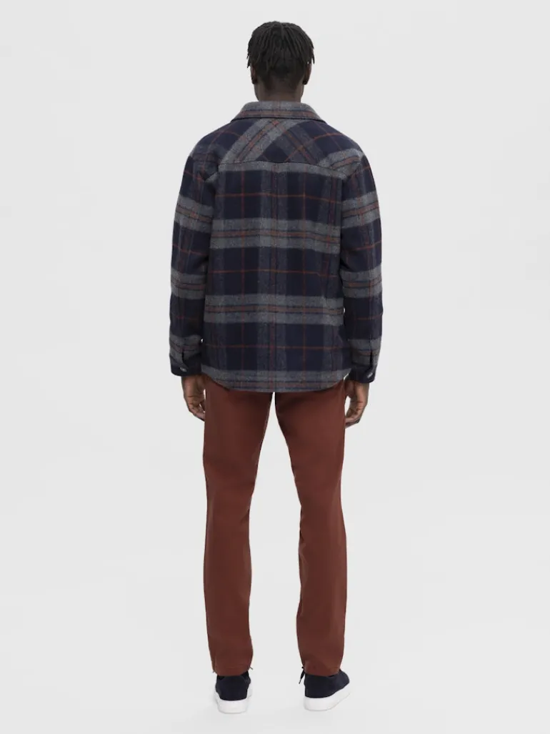 SLHARCHIVE OVERSHIRT NOOS navy blazer