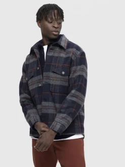 SLHARCHIVE OVERSHIRT NOOS navy blazer