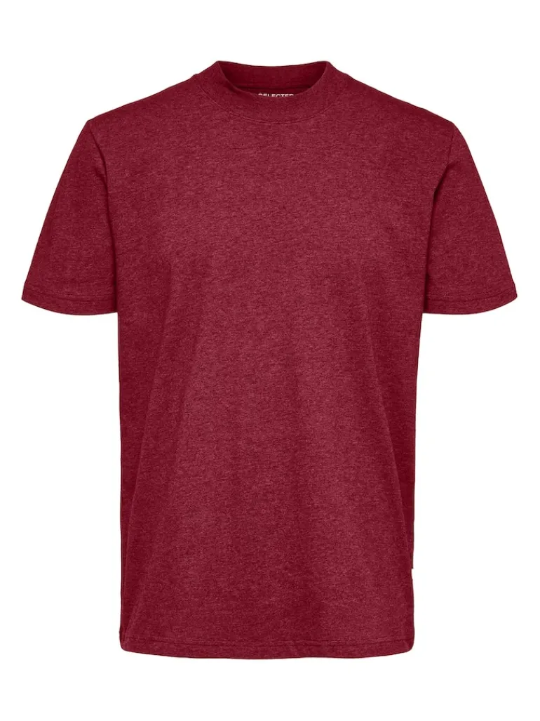 SLHCOLMAN SS O-NECK TEE NOOS cameo rose