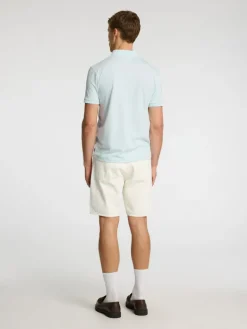 SLHFAVE ZIP SS POLO NOOS ice melt
