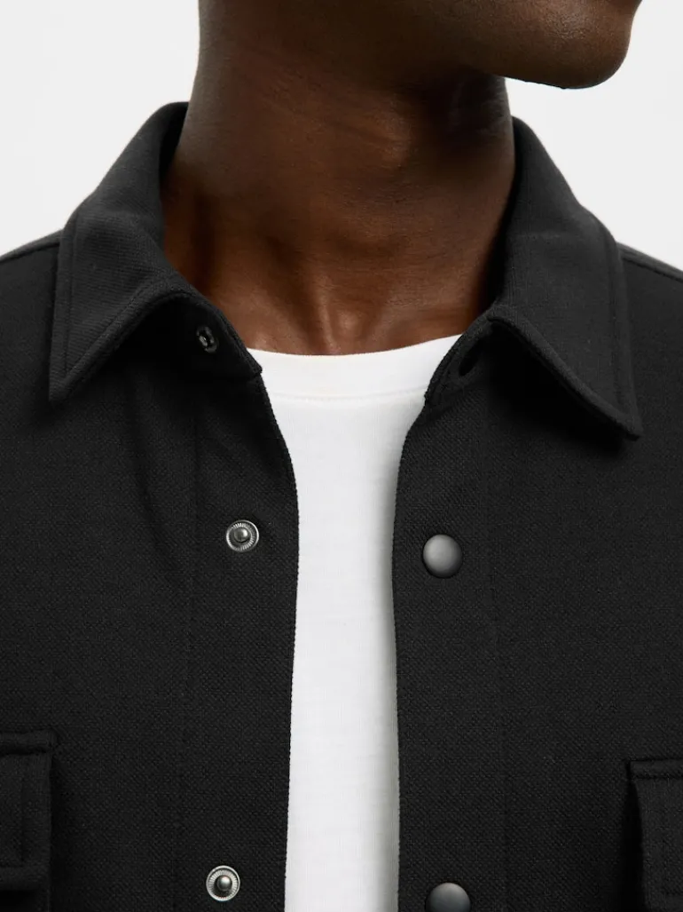 SLHJACKIE SWEAT JACKET NOOS black