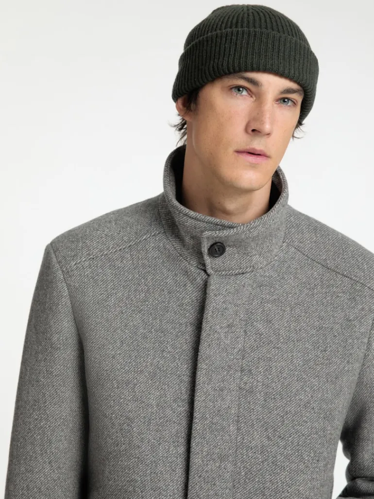 SLHNEW REUBEN COAT NOOS light grey melange