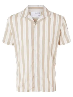 SLHREG-AIR SHIRT SS MIX pure cashmere