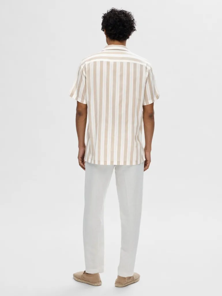 SLHREG-AIR SHIRT SS MIX pure cashmere