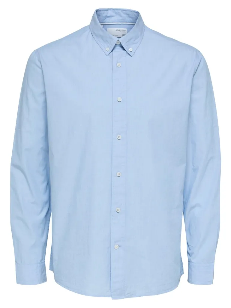 SLHREGDORE SHIRT LS W cashmere blue