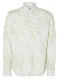 SLHREGSUN SHIRT LS CLASSIC bok choy