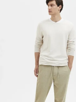 SLHROME LS KNIT CREW NECK NOOS angora