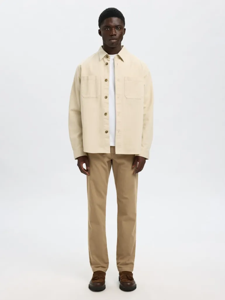 SLH175-SLIM MILES STRUC DYED PANT NOOS pure cashmere