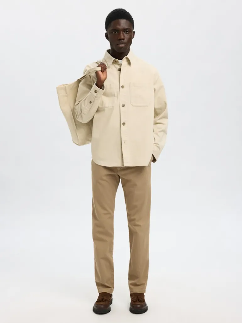 SLH175-SLIM MILES STRUC DYED PANT NOOS pure cashmere