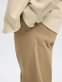 SLH175-SLIM MILES STRUC DYED PANT NOOS pure cashmere