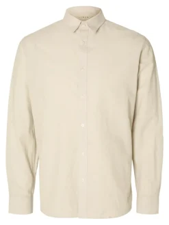 SLHSLIM-SUN SHIRT LS NOOS pure cashmere