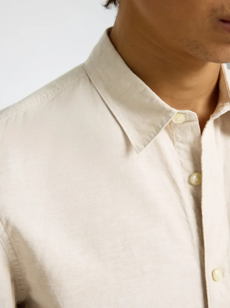 SLHSLIM-SUN SHIRT LS NOOS pure cashmere