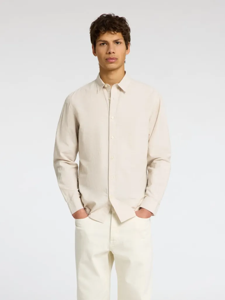 SLHSLIM-SUN SHIRT LS NOOS pure cashmere