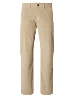 SLH196-STRAIGHT MILES CORD PANT W NOOS chinchilla
