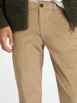 SLH196-STRAIGHT MILES CORD PANT W NOOS chinchilla