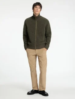 SLH196-STRAIGHT MILES CORD PANT W NOOS chinchilla