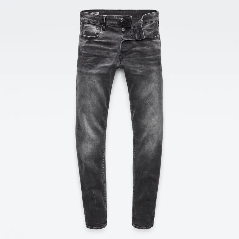 3301 Slim antic charcoal