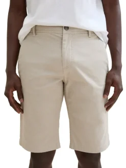 Slim Chinoshorts beige structure print